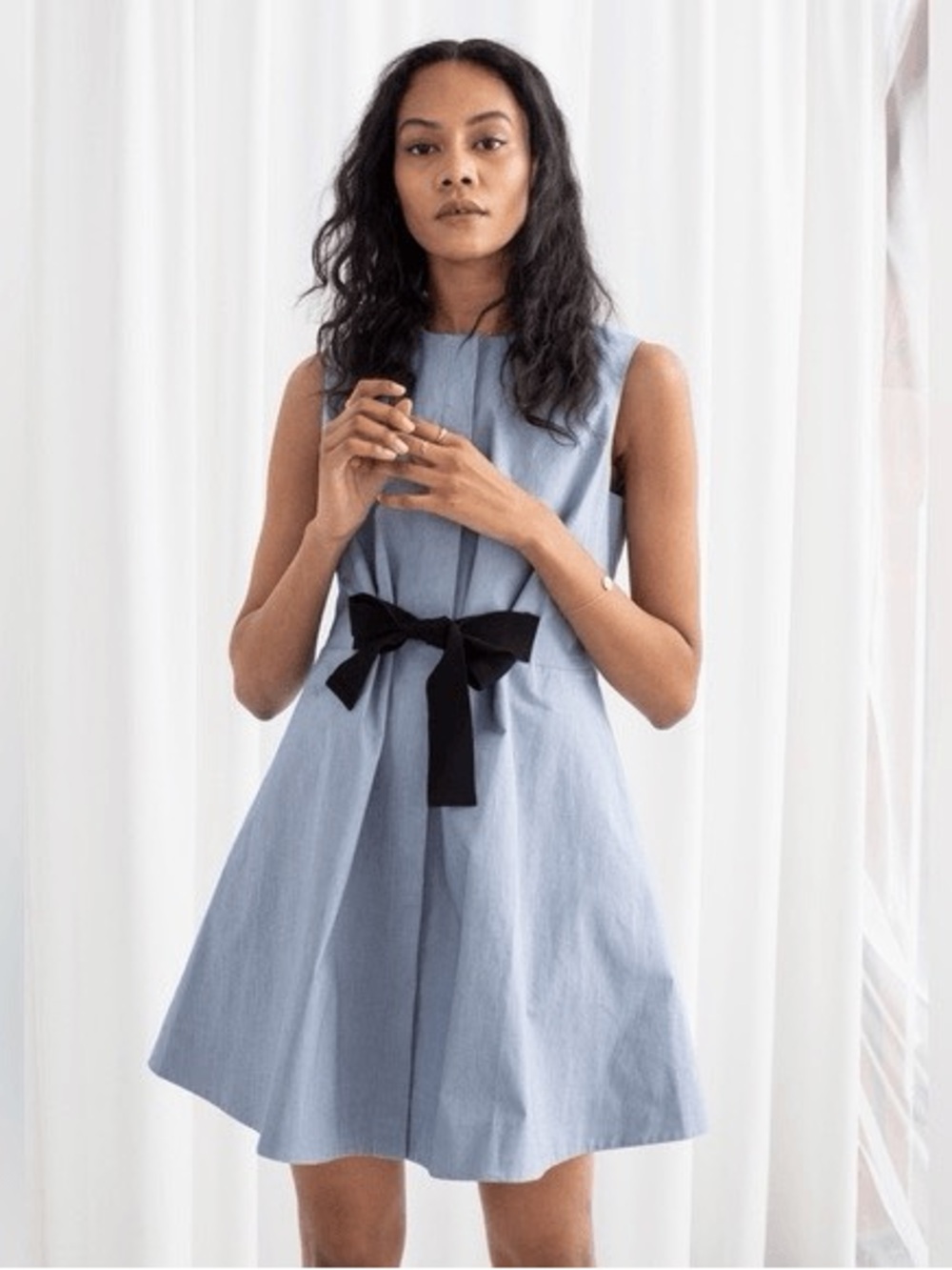 NWT & Other Stories Paris Bow Dress